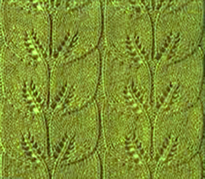 орнамент из листьев