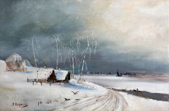 Стихи русских поэтов про зимнюю дорогу