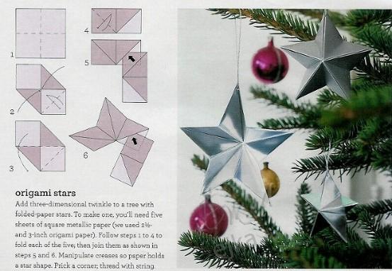 Оригами звездочка - поделки из бумаги 