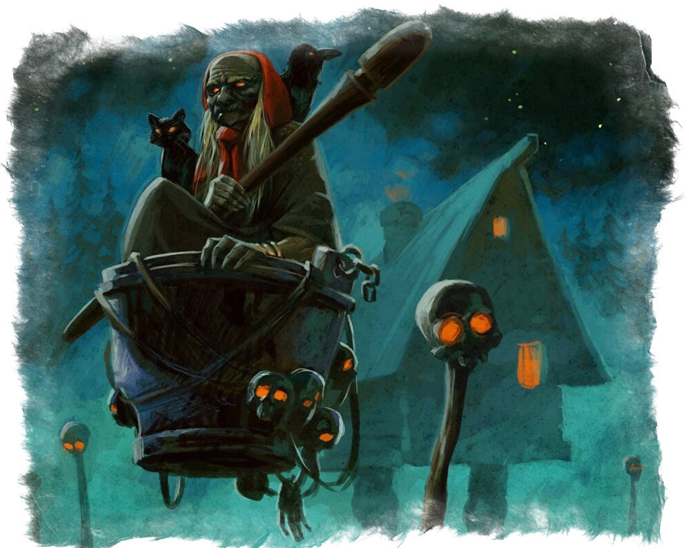 баба яга мифология