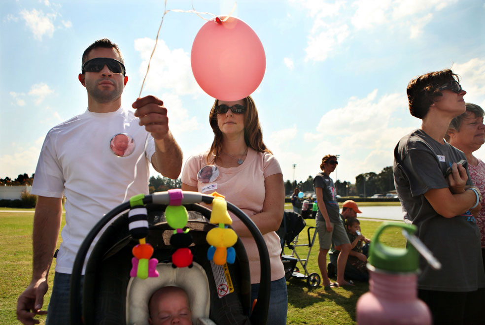 воздушный шар в память о дочери, фото