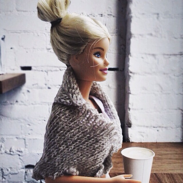 Instagram современной куклы Барби