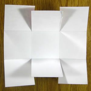 Как сделать из бумаги корзинку10