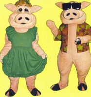 Карнавал: идеи костюма свиньи или поросенка
