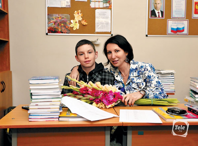 Алика Смехова с сыном