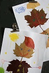 Осенние поделки: аппликации из осенних листьев. Коллаж из осенних листьев