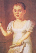 Лермонтов в детстве (1817-1818 год)