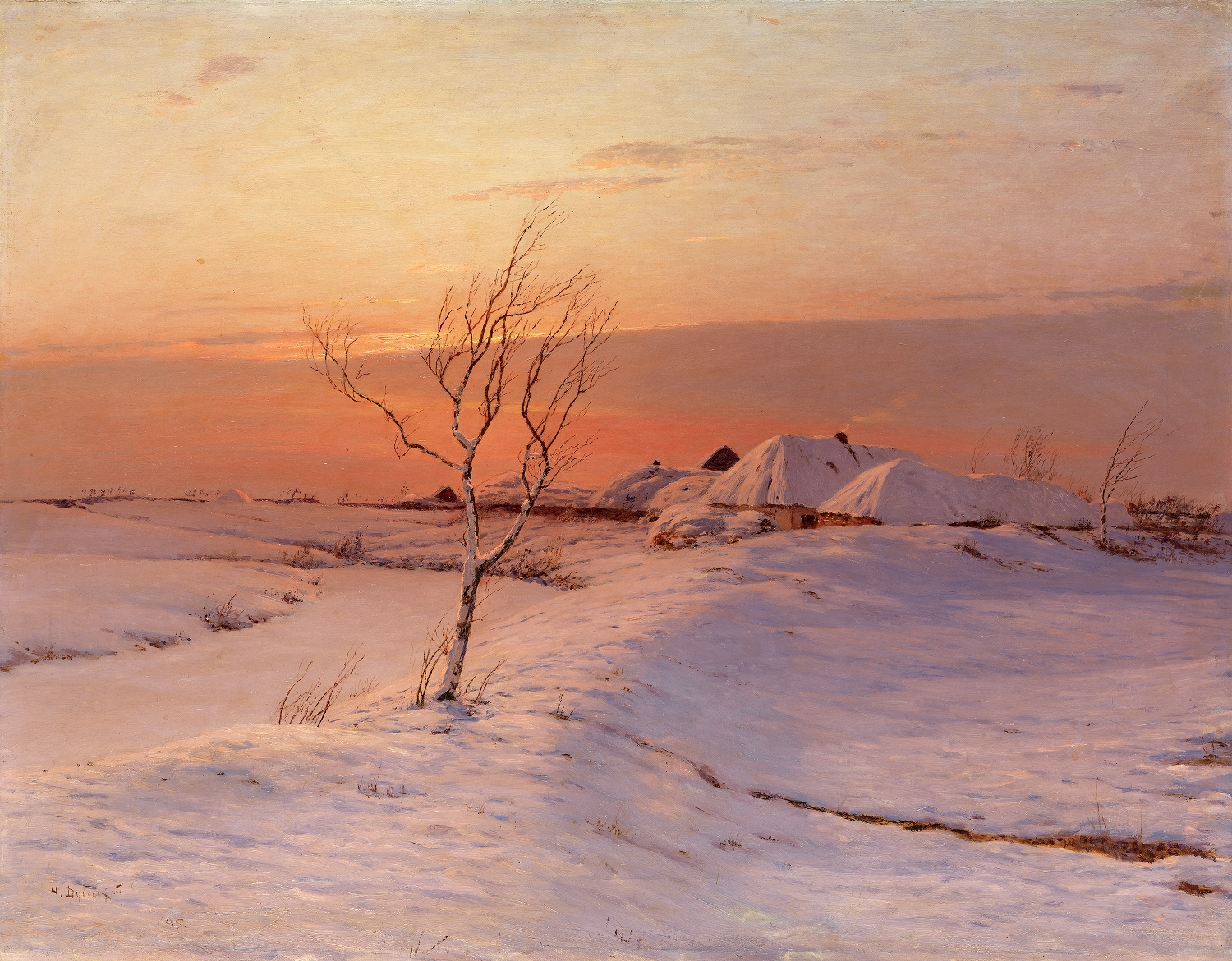 DUBOVSKOY, NIKOLAI A Winter&apos;s Evening