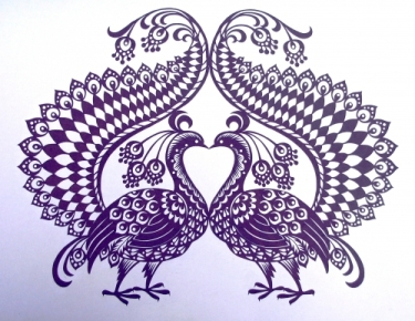 Мистецтво витинанки, витинанка Ірини Кузьменко