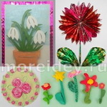 Поделки цветы для детей подробные мастер-классы с фото