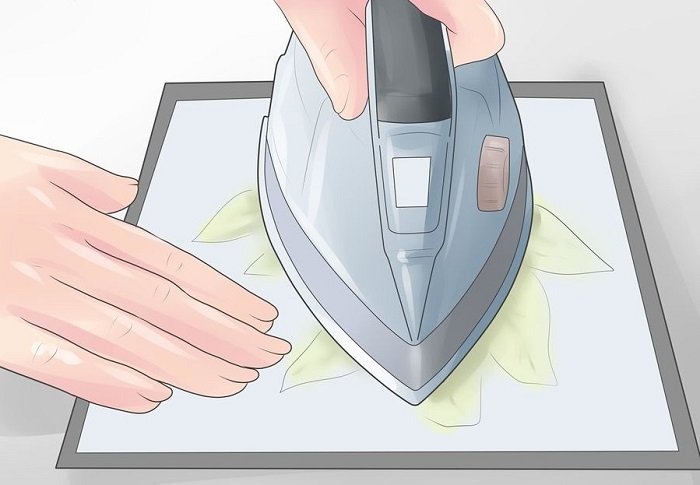 Аплікації з осіннього листя