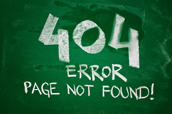 404 ошибки, страница, не найденная — стоковое фото