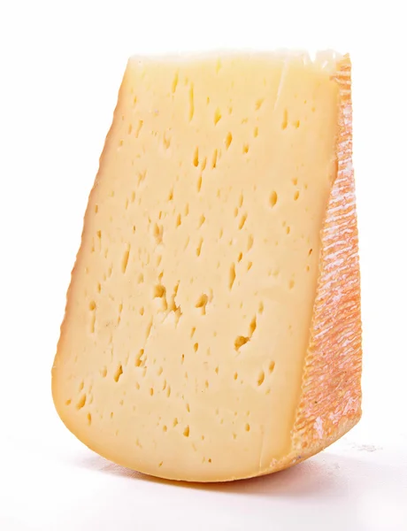 Изолированные сыр — стоковое фото