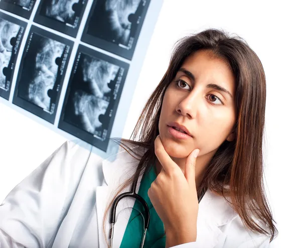 Изучение маммографии — стоковое фото
