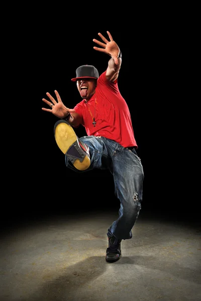 Танцор хип-хопа — стоковое фото
