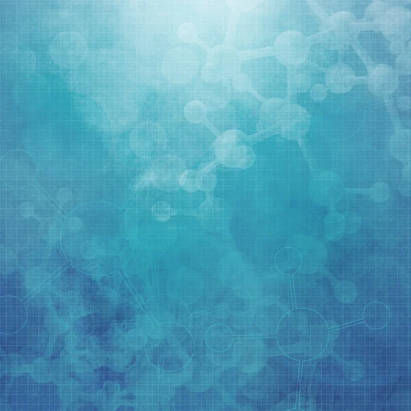 Абстрактные молекулы медицинский фон — стоковое фото