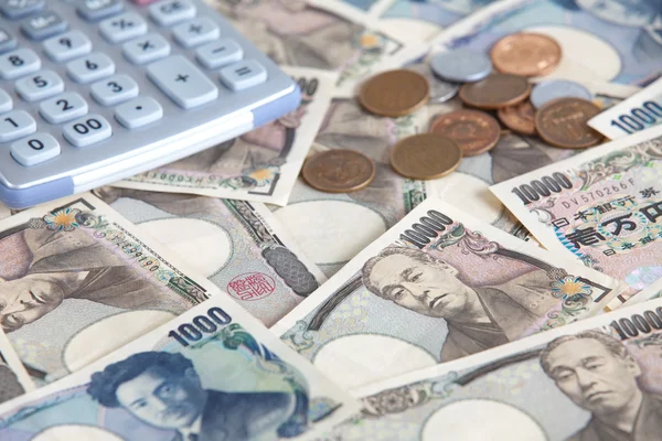 Японская иена — стоковое фото