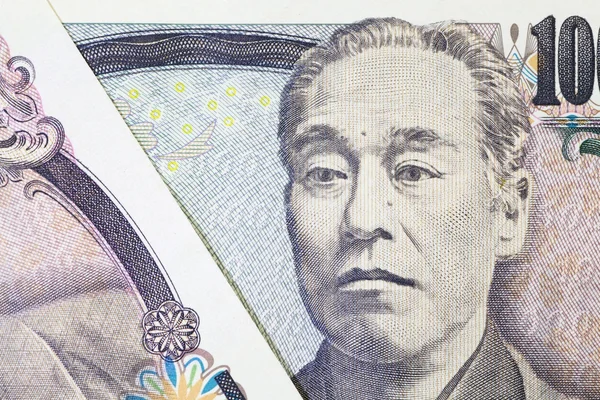 Японская иена примечания — стоковое фото