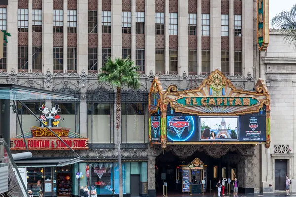 El capitan театра Голливуд — стоковое фото