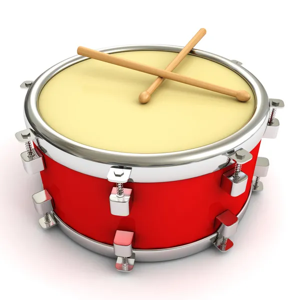 Красный барабан и голеней — стоковое фото