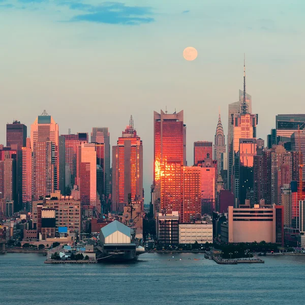 Небоскребы Нью-Йорка — стоковое фото