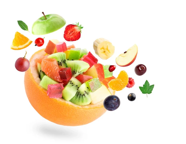 Здоровый фруктовый салат — стоковое фото