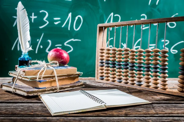 Классы математики в начальной школе — стоковое фото