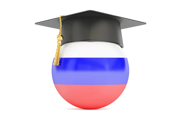 Образование и обучение в России концепции, 3d визуализация — стоковое фото