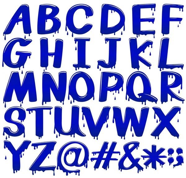 Алфавиты — стоковый вектор