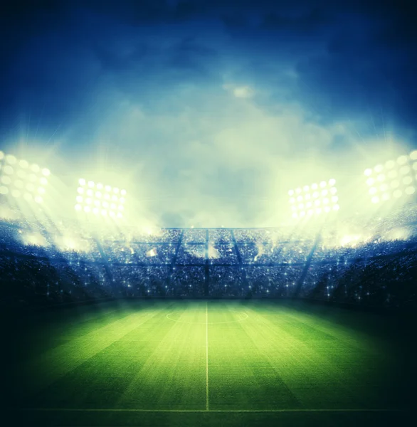 Футбольный стадион — стоковое фото