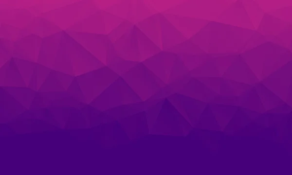 Оттенки фиолетовый абстрактного полигональных геометрического фона. Низкая поли — стоковый вектор