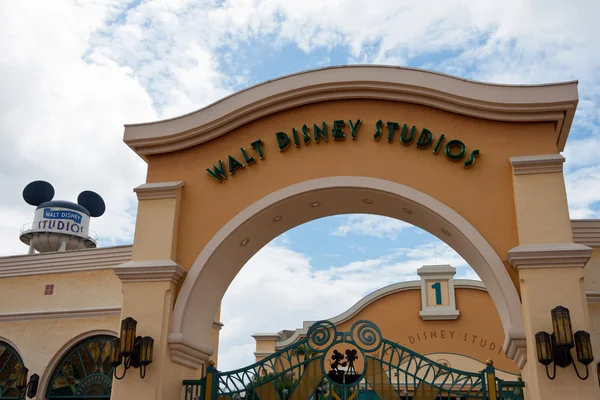 Вход в Walt Disney Studios Park, Париж — стоковое фото