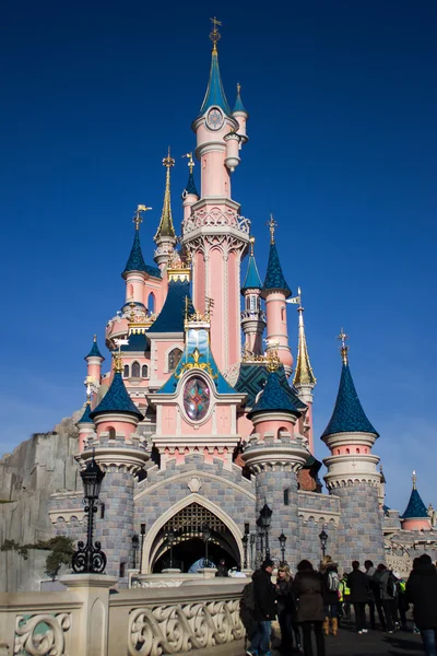 Парижский Диснейленд Спящая красоты замок — стоковое фото