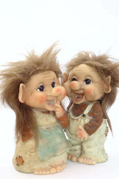 Danish troll doll(s) (close up) — стоковое фото