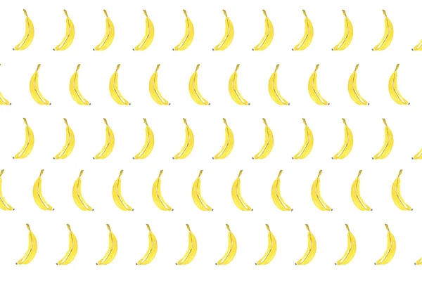 Шаблон желтые бананы — стоковое фото