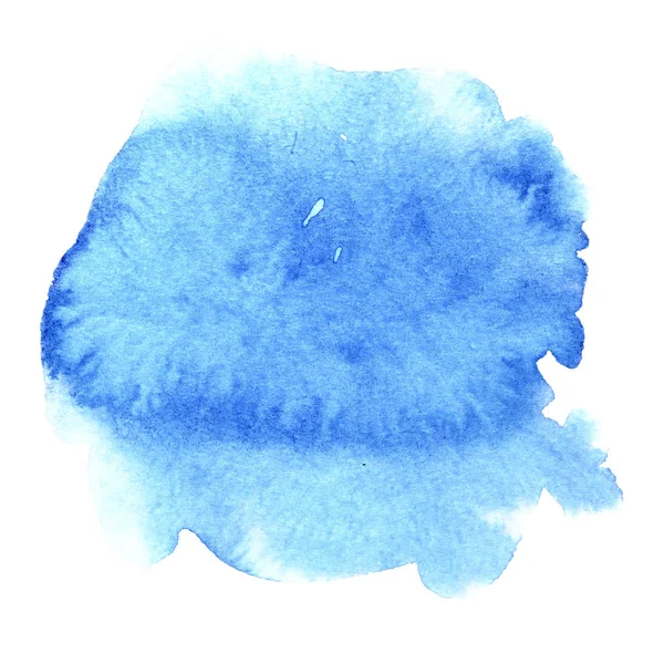 Акварель синева — стоковое фото