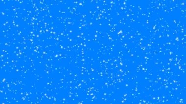 Падающий снег анимация — стоковое видео