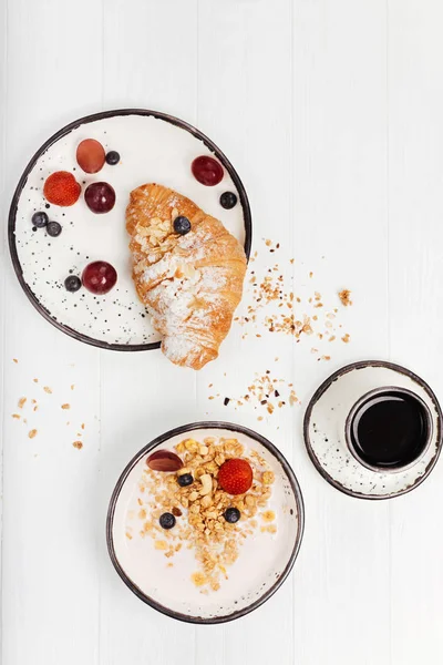 Натюрморт Картина прекрасный завтрак — стоковое фото