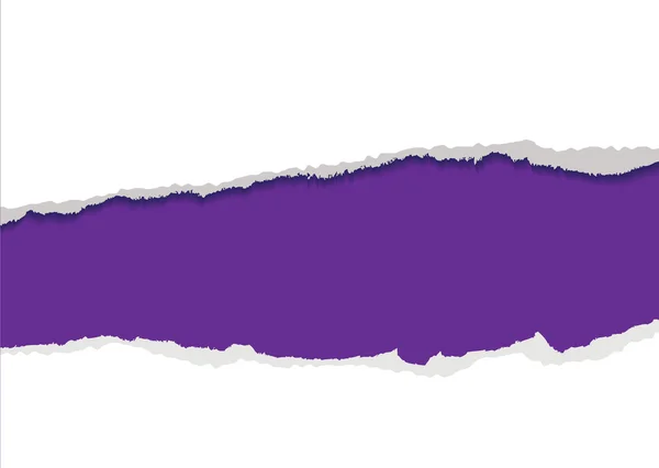 Фиолетовый разорванные полосы фон — стоковый вектор