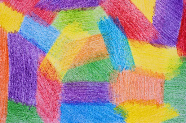 Цвет фона, запряженной карандаши — стоковое фото