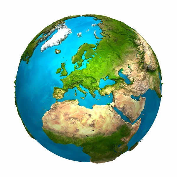 Планета Земля - Европа — стоковое фото