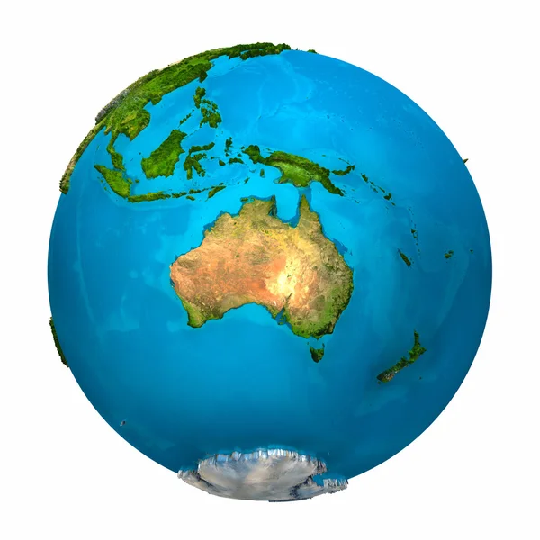 Планета Земля - Австралия — стоковое фото