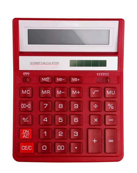 Калькулятор расчеты — стоковое фото