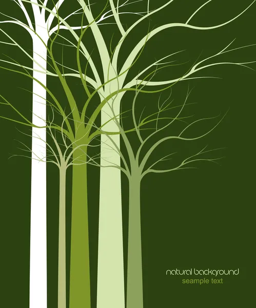 Деревья 7 — стоковый вектор