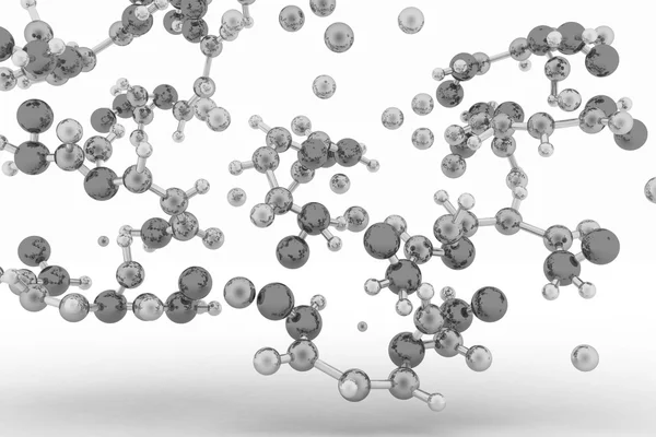 Фон абстрактный молекулы — стоковое фото