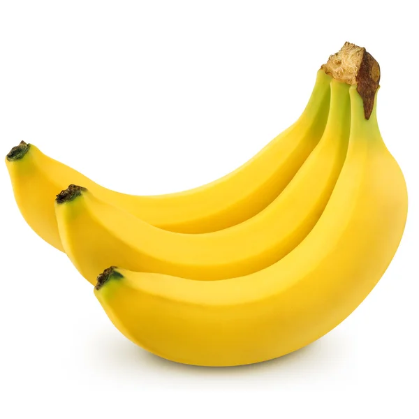 Три бананы — стоковое фото
